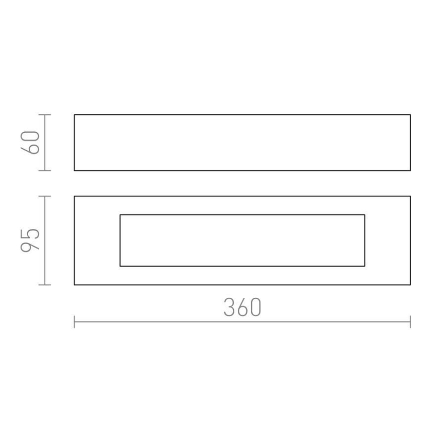 RED - Design Rendl - R10446 - Nástenné svietidlo ROLO 2xE14/40W/230V