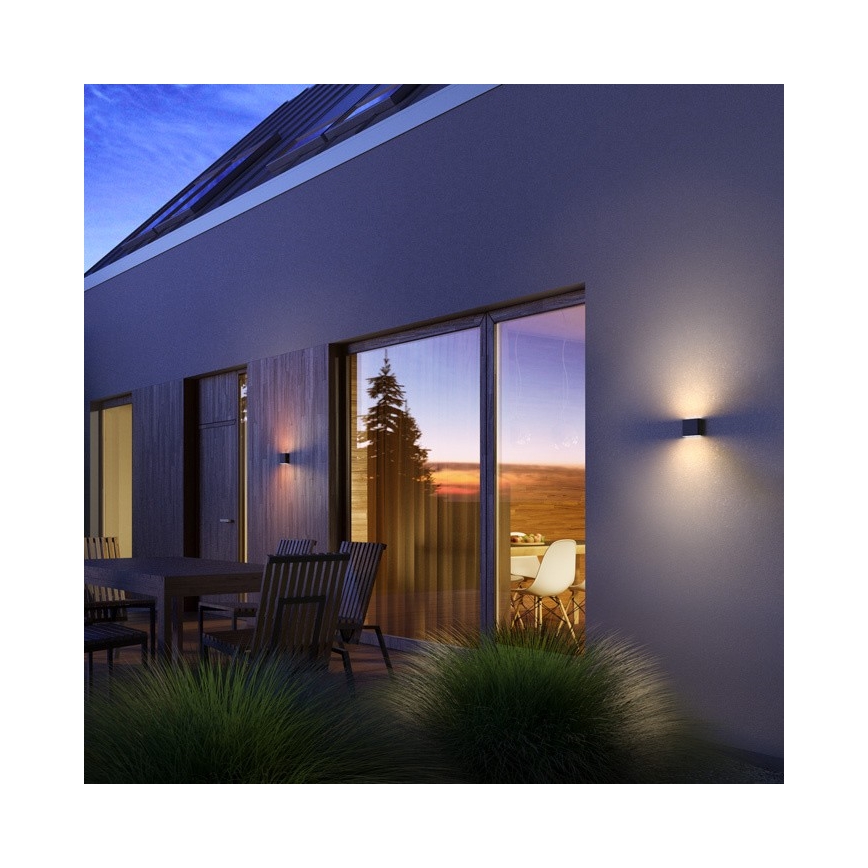 RED - Design Rendl - R12012 - LED Vonkajšie nástenné svietidlo CHOIX 2xLED/3W/230V IP54