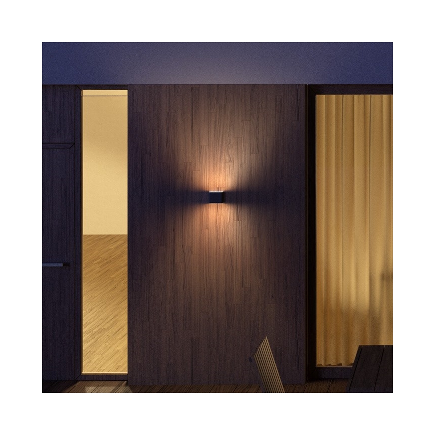 RED - Design Rendl - R12012 - LED Vonkajšie nástenné svietidlo CHOIX 2xLED/3W/230V IP54