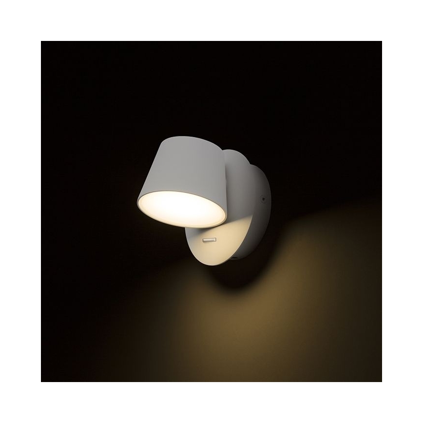 RED - Design Rendl - R12476 - LED Nástenné bodové svietidlo AMADEUS LED/6W/230V biela