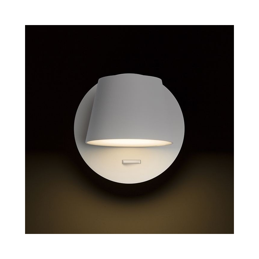 RED - Design Rendl - R12476 - LED Nástenné bodové svietidlo AMADEUS LED/6W/230V biela