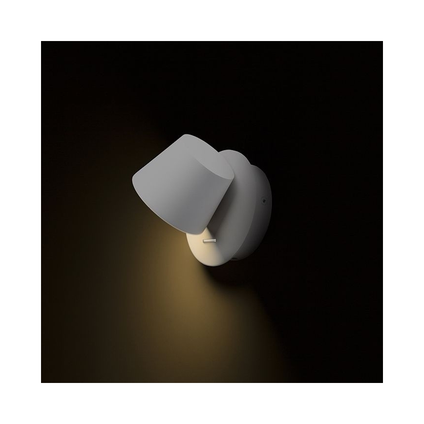 RED - Design Rendl - R12476 - LED Nástenné bodové svietidlo AMADEUS LED/6W/230V biela
