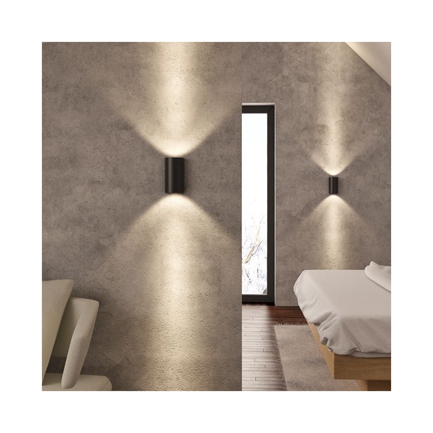 RED - Design Rendl - R12593 - LED Nástenné svietidlo DAFFY LED/6W/230V čierna