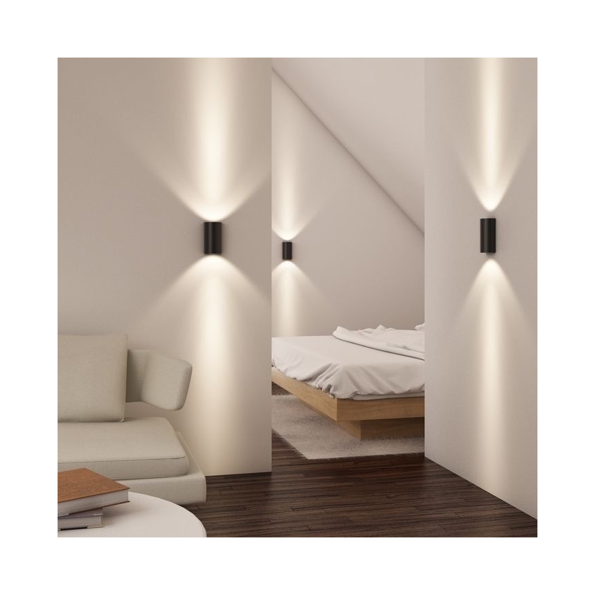 RED - Design Rendl - R12593 - LED Nástenné svietidlo DAFFY LED/6W/230V čierna