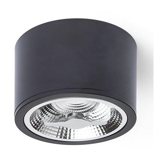 RED - Design Rendl-R12634 - LED Stmievateľné bodové svietidlo KELLY 15W/230V čierna