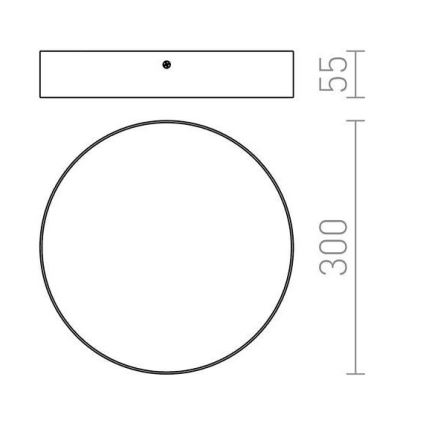 RED - Design Rendl - R12845 - LED Stropné svietidlo LARISA LED/30W/230V zlatá