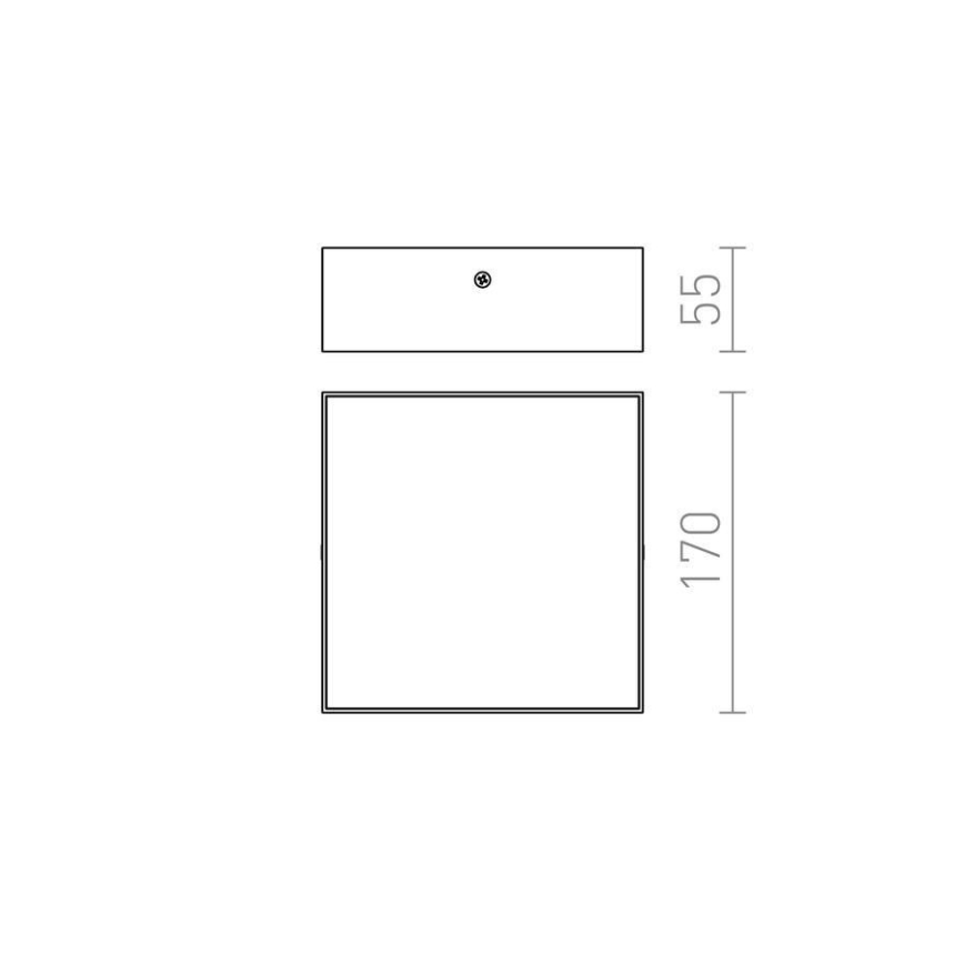 RED - Design Rendl - R12848 - LED Stropné svietidlo LARISA LED/15W/230V biela