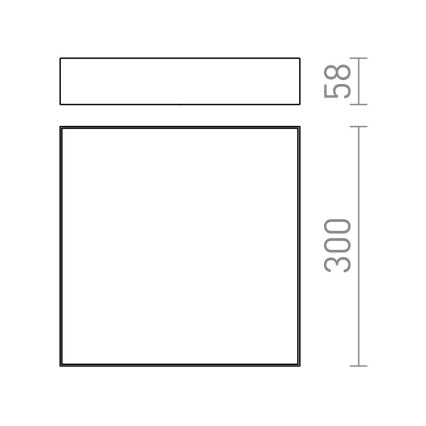 RED - Design Rendl - R12850 - LED Stropné svietidlo LARISA LED/30W/230V biela