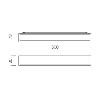 Redo 01-1233 - Kúpeľňové nástenné svietidlo EGO 3xE14/28W/230V IP44