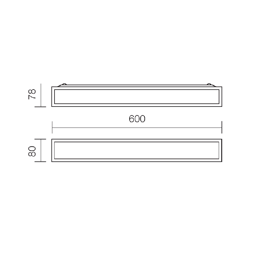 Redo 01-1233 - Kúpeľňové nástenné svietidlo EGO 3xE14/28W/230V IP44