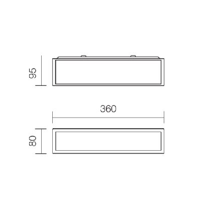 Redo 01-1234 - LED Kúpeľňové nástenné svietidlo EGO LED/12W/230V IP44 lesklý chróm