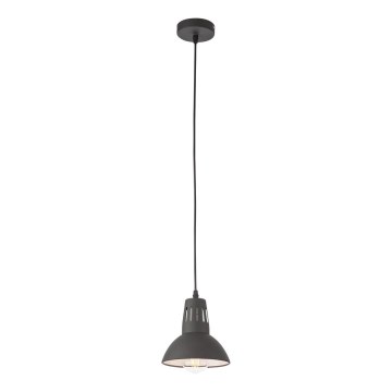 Redo 01-1279 - Luster na lanku PEEP 1xE27/42W/230V pr. 16,5 cm čierna