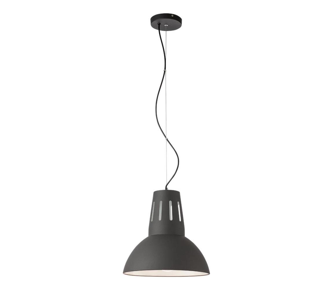 Redo 01-1281 - Luster na lanku PEEP 1xE27/42W/230V pr. 34,5 cm čierna 01-1281