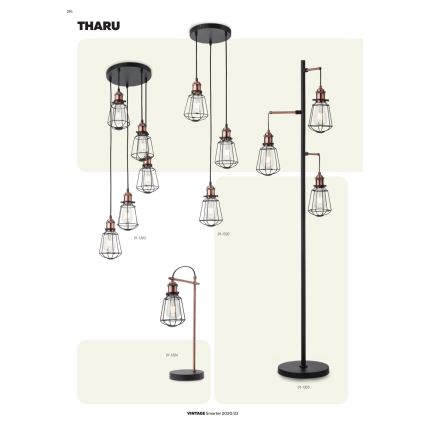 Redo 01-1301 - Luster na lanku THARU 1xE27/42W/230V