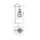 Redo 01-1304 - Stolná lampa THARU 1xE27/42W/230V