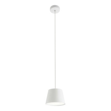 Redo 01-1495 - LED závesný luster na lankách LOLLI LED/6W/230V priemer 14 cm biela