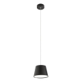 Redo 01-1496 - LED luster na lanku LOLLI LED/6W/230V pr. 14 cm čierna