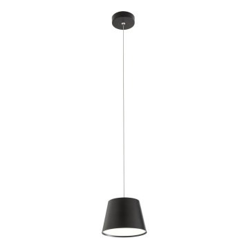 Redo 01-1496 - LED luster na lanku LOLLI LED/6W/230V pr. 14 cm čierna