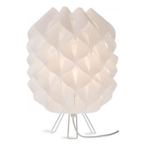 Redo 01-1523 - Stolná lampa INBO 1xE27/28W/230V biela