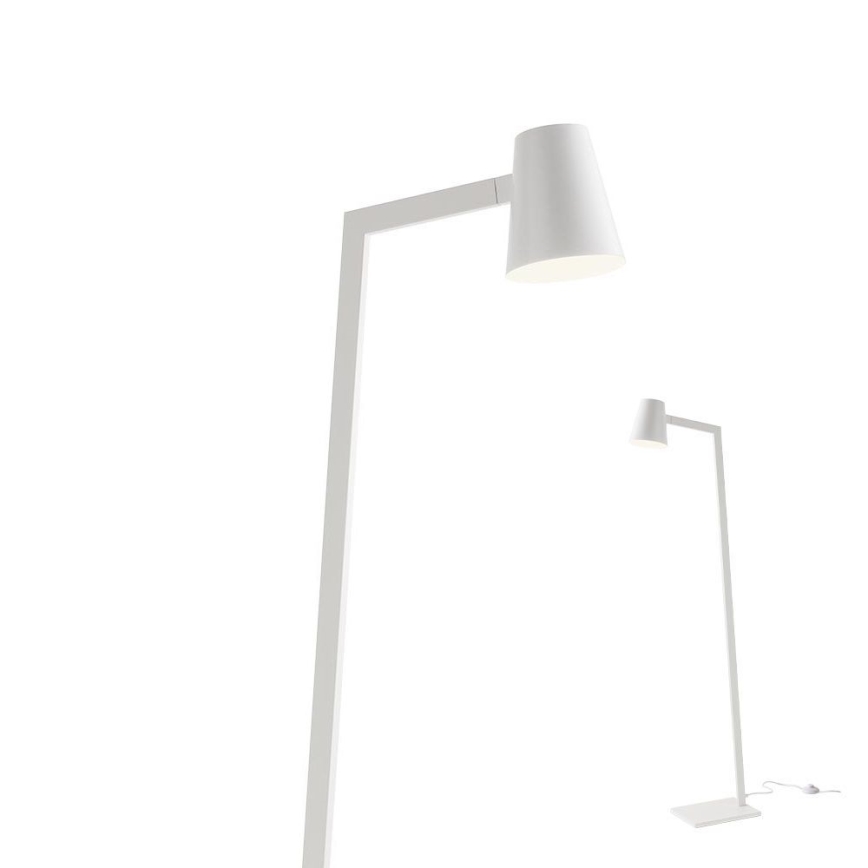 Redo 01-1556 - Stojacia lampa MINGO 1xE27/42W/230V biela