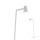 Redo 01-1556 - Stojacia lampa MINGO 1xE27/42W/230V biela