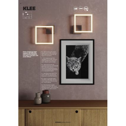 Redo 01-1645 - LED Luster na lanku KLEE 1xLED/48W/230V