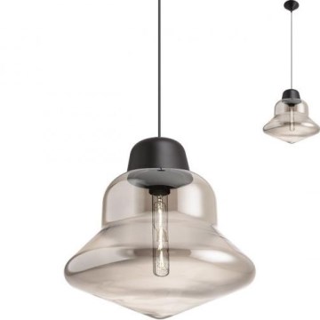 Redo 01-1771 - Luster na lanku AMNO 1x/E27/42W/230V pr. 33 cm šedá