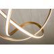 Redo 01-1785 - LED Stmievateľný luster na lanku NUCLEO LED/55W/230V bronz