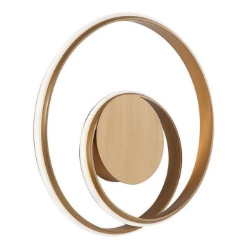 Redo 01-1790 - Stmievateľné LED nástenné svietidlo TORSION LED/27W/230V pr. 40 cm bronzová