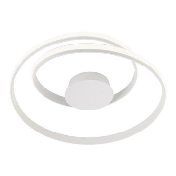 Redo 01-1791 - LED Stmieva­teľné stropné svietidlo TORSION LED/30W/230V pr. 55 cm biela
