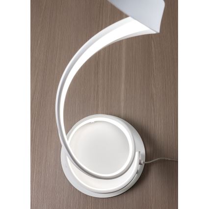 Redo 01-1797 - LED stmievateľná stojaca lampa TORSION LED/24W/230V 3000K biela