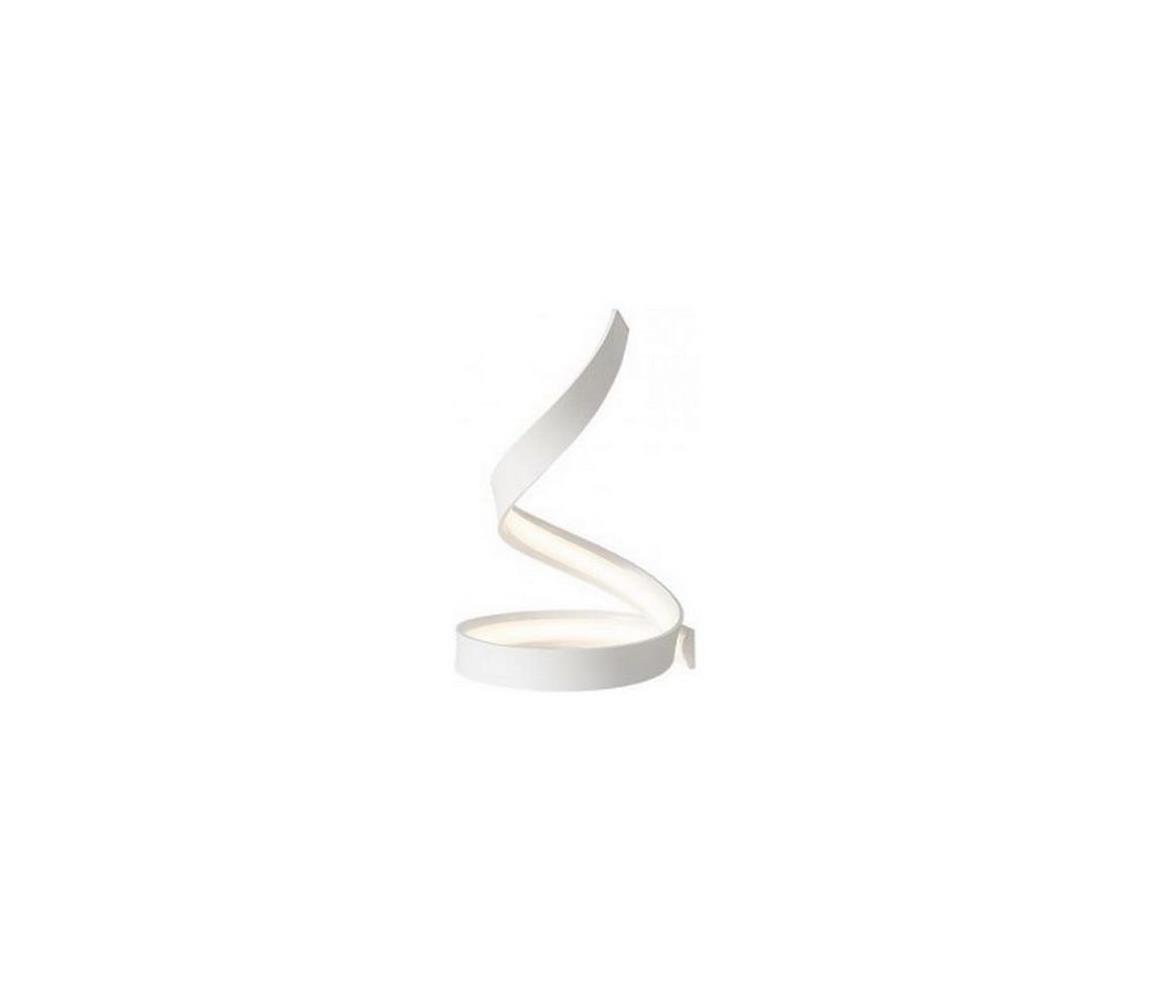 Redo 01-1815 - LED Stolná lampa TORSION LED/11W/230V biela 01-1815