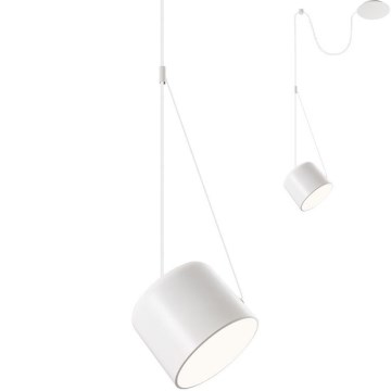 Redo 01-1823 - Luster na lanku DODO 1xE27/15W/230V pavúk biela