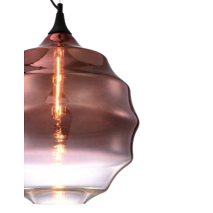 Redo 01-1846 - Luster na lanku SLAG 1xE27/42W/230V pr. 40 cm meď