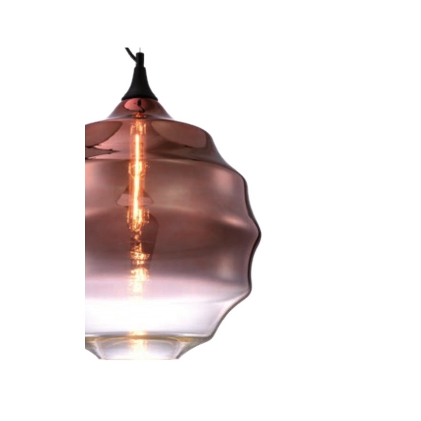 Redo 01-1846 - Luster na lanku SLAG 1xE27/42W/230V pr. 40 cm meď
