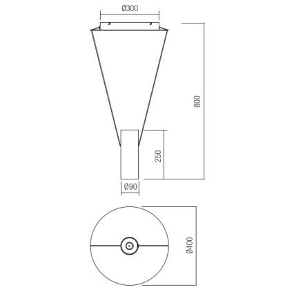 Redo 01-1970 - LED Stmievateľný luster na lanku ESSENCE LED/24W/230V CRI 90 3000K biela