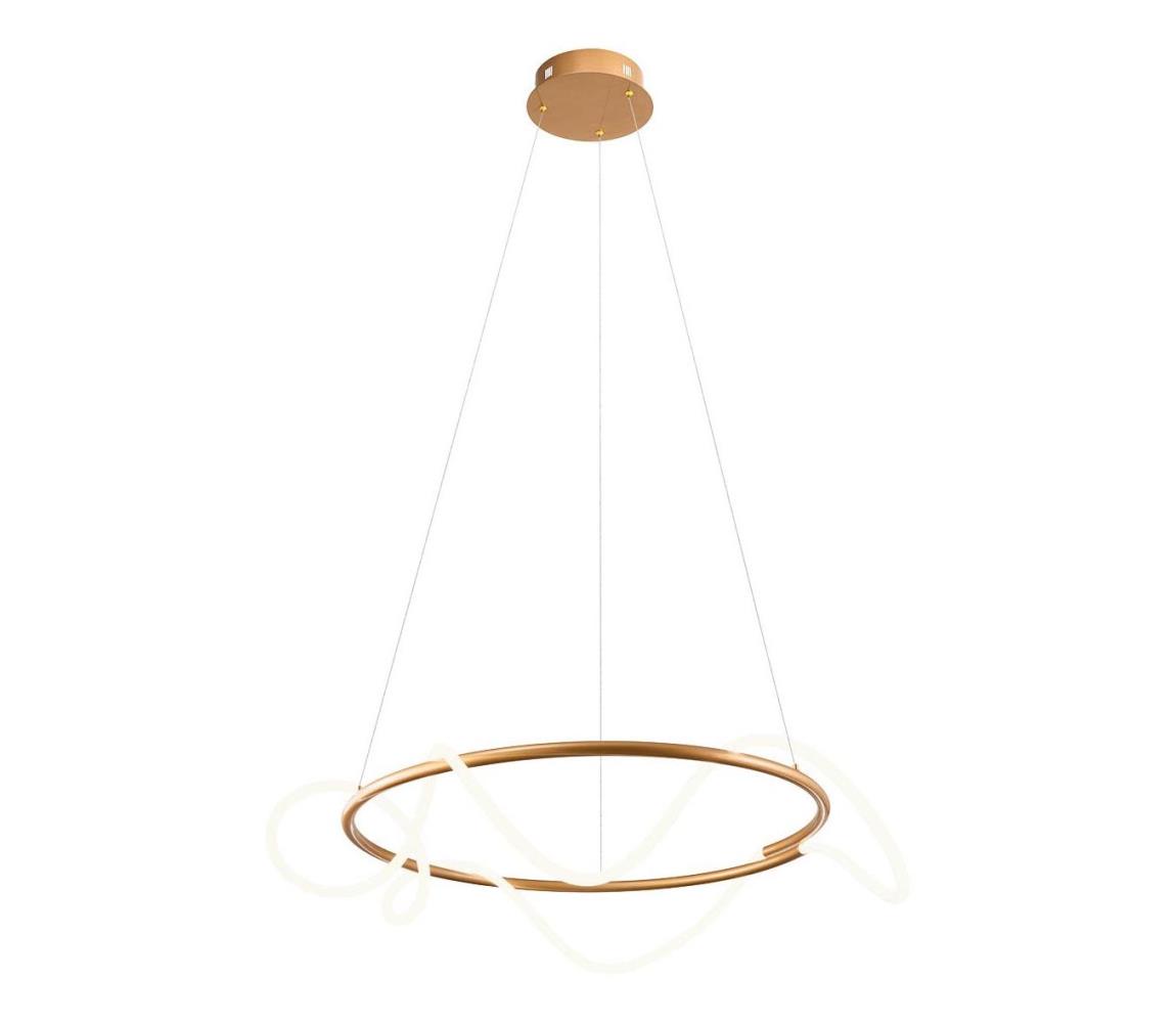 Redo Redo 01-2110 - LED Stmievateľný luster na lanku CORRAL LED/40W/230V 3000K zlatá