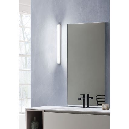 Redo 01-2330 - LED kúpeľňové osvetlené zrkadlo TASK LED/18W/230V 90 cm CRI 90 IP44 lesklý chróm