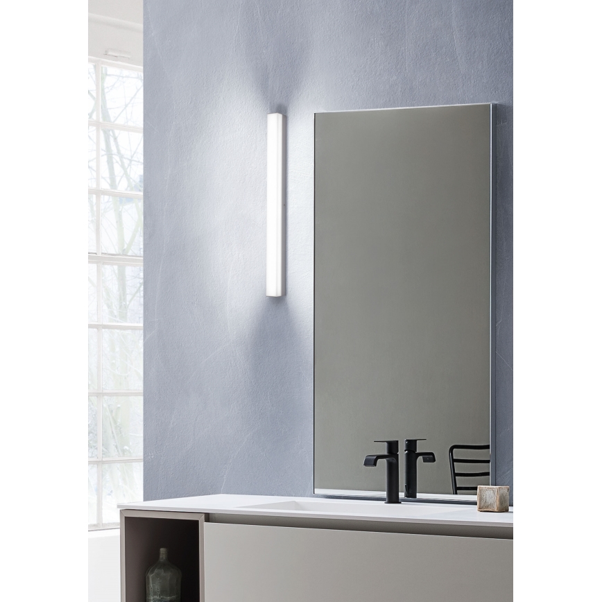 Redo 01-2330 - LED kúpeľňové osvetlené zrkadlo TASK LED/18W/230V 90 cm CRI 90 IP44 lesklý chróm