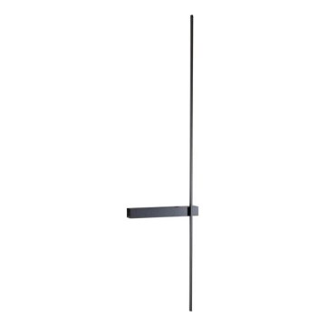 Redo 01-2480 - LED nástenné svietidlo TANGENT LED/14W/230V čierna