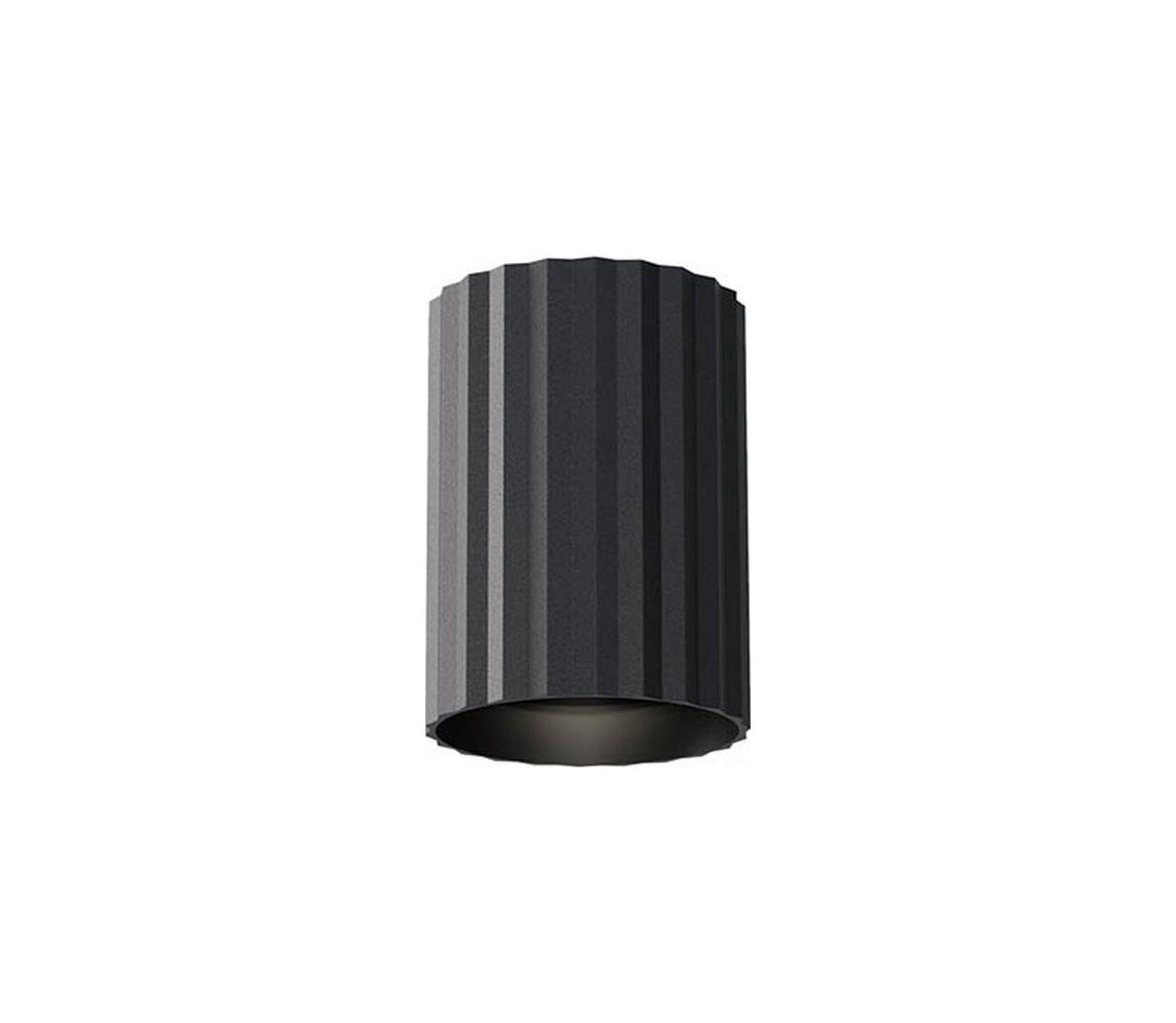 Redo 01-2555 - Bodové svietidlo DELPHI 1xGU10/7W/230V, priemer 7 cm, čierne 01-2555