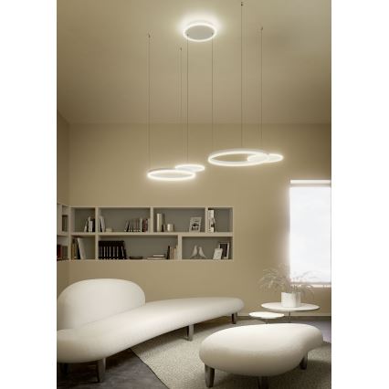 Redo 01-2605 - LED stmievateľný luster na lanku SIGUA LED/99W/230V CRI 90 biela