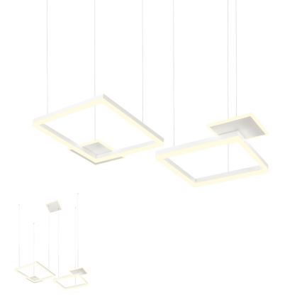 Redo 01-2611 - LED stmievateľný luster na lanku SIGUA LED/110W/230V CRI 90 biela