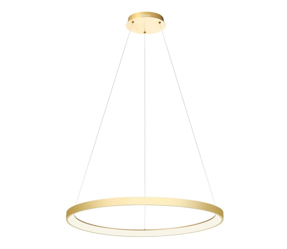 Redo Redo 01-2676-LED Stmievateľný luster na lanku ICONIC LED/60W/230Vpr. 78 cm zlatá