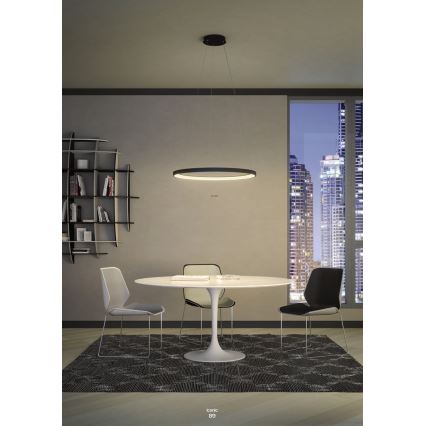 Redo 01-2676 - LED Stmievateľný luster na lanku ICONIC LED/60W/230V pr. 78 cm zlatá