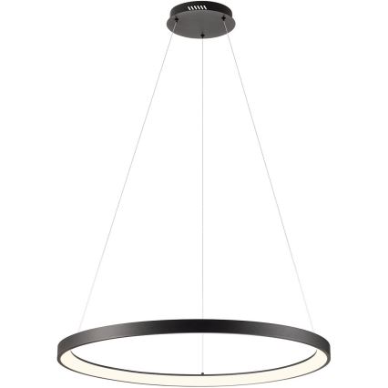 Redo 01-2677 - LED Stmievateľný luster na lanku ICONIC LED/60W/230V pr. 78 cm čierna