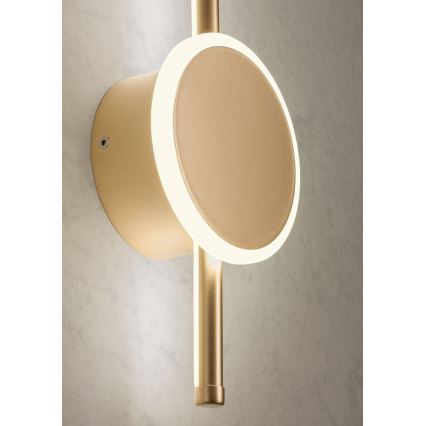 Redo 01-2700 - LED Nástenné svietidlo DIAZ LED/18W/230V CRI 90 zlatá