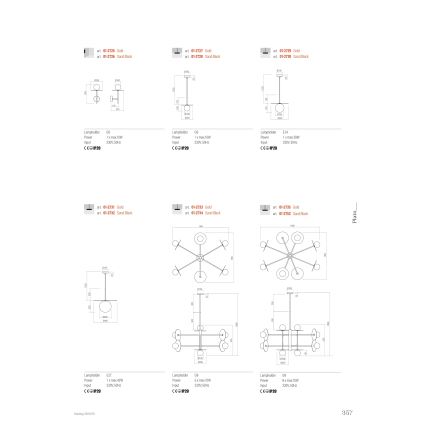 Redo 01-2725 - Nástenná lampa PLATO 1xG9/10W/230V zlatá