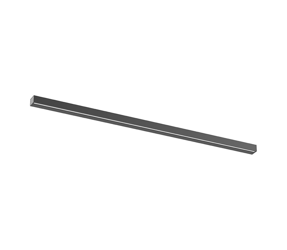 Redo 01-2767 - LED Nástenné svietidlo PLOT LED/35W/230V 120 cm čierne 01-2767