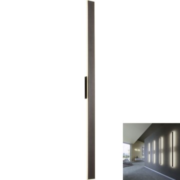 Redo 01-2771 - LED Nástenné svietidlo WAPI LED/30W/230V 119 cm čierna